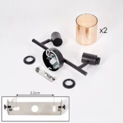 Aggebu Deckenleuchte Schwarz, 2-flammig -LEDVANCE Verkäufe aggebu deckenleuchte h3728994 4