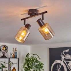 Aggebu Deckenleuchte Schwarz, 2-flammig -LEDVANCE Verkäufe aggebu deckenleuchte h3728994 6