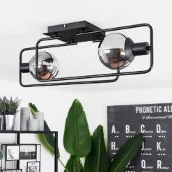 Agropoli Deckenleuchte Schwarz, 2-flammig -LEDVANCE Verkäufe agropoli deckenleuchte h3616291 9