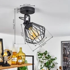 Albreda Deckenleuchte Schwarz, 1-flammig -LEDVANCE Verkäufe albreda deckenleuchte h3559819 3