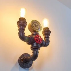 Amal Wandleuchte Mit Uhr Schwarz, 2-flammig -LEDVANCE Verkäufe amal wandleuchte mit uhr h3080757 11