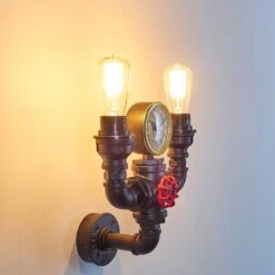 Amal Wandleuchte Mit Uhr Schwarz, 2-flammig -LEDVANCE Verkäufe amal wandleuchte mit uhr h3080757 7