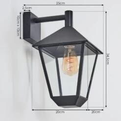 Anfei Außenwandleuchte Schwarz, 1-flammig -LEDVANCE Verkäufe anfei aussenwandleuchte h3692967 3