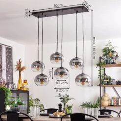 Apedo Hängeleuchte Glas 20cm Klar, Rauchfarben, 6-flammig 13 Apedo Hängeleuchte Glas 20cm Klar, Rauchfarben, 6-flammig -LEDVANCE Verkäufe apedo haengeleuchte glas 20cm h3721001 3