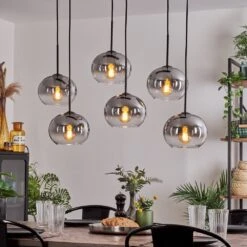 Apedo Hängeleuchte Glas 20cm Klar, Rauchfarben, 6-flammig 16 Apedo Hängeleuchte Glas 20cm Klar, Rauchfarben, 6-flammig -LEDVANCE Verkäufe apedo haengeleuchte glas 20cm h3721001 6