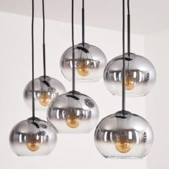 Apedo Hängeleuchte Glas 20cm Klar, Rauchfarben, 6-flammig 17 Apedo Hängeleuchte Glas 20cm Klar, Rauchfarben, 6-flammig -LEDVANCE Verkäufe apedo haengeleuchte glas 20cm h3721001 7