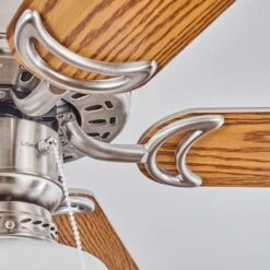 Apiao Deckenventilator Braun, Holzoptik, Silber, 1-flammig -LEDVANCE Verkäufe apiao deckenventilator h3605707 2