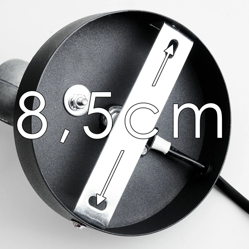 Arild Wandleuchte Schwarz, Silber, 1-flammig 18 Arild Wandleuchte Schwarz, Silber, 1-flammig – Bild 18