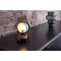 Artemide Eclisse Tischleuchte Kupferfarben, 1-flammig -LEDVANCE Verkäufe artemide eclisse tischleuchte 0028170a 7