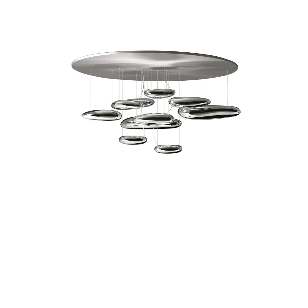 Artemide Mercury Deckenleuchte LED Chrom, 1-flammig 2 Artemide Mercury Deckenleuchte LED Chrom, 1-flammig – Bild 2