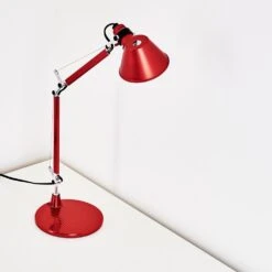 Artemide TOLOMEO MICRO Tischleuchte Rot, 1-flammig -LEDVANCE Verkäufe artemide tolomeo micro tischleuchte a011810 10