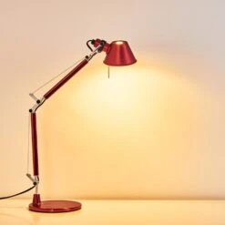 Artemide TOLOMEO MICRO Tischleuchte Rot, 1-flammig -LEDVANCE Verkäufe artemide tolomeo micro tischleuchte a011810 11