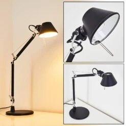 Artemide TOLOMEO MICRO Tischleuchte Schwarz, 1-flammig