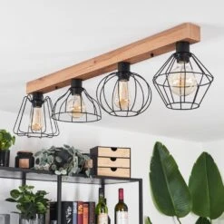 Aumal Deckenleuchte Holzoptik, 4-flammig 27 Aumal Deckenleuchte Holzoptik, 4-flammig -LEDVANCE Verkäufe aumal deckenleuchte h3634882 13