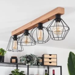 Aumal Deckenleuchte Holzoptik, 4-flammig 23 Aumal Deckenleuchte Holzoptik, 4-flammig -LEDVANCE Verkäufe aumal deckenleuchte h3634882 9