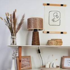 Balifoudray Tischleuchte Naturfarben, Schwarz, 1-flammig -LEDVANCE Verkäufe balifoudray tischleuchte h3535103 11