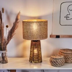 Balifoudray Tischleuchte Naturfarben, Schwarz, 1-flammig -LEDVANCE Verkäufe balifoudray tischleuchte h3535103 8