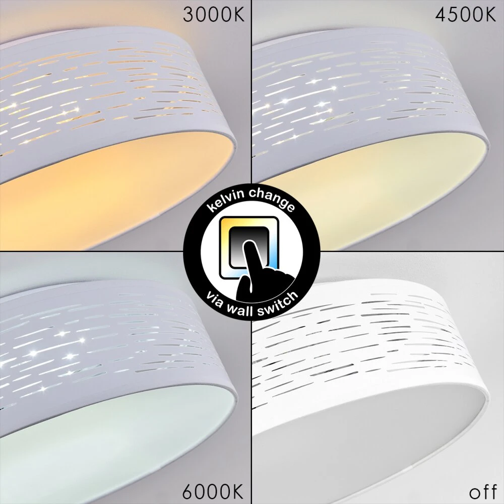 Bandol Deckenleuchte LED Weiß, 1-flammig 5 Bandol Deckenleuchte LED Weiß, 1-flammig – Bild 5