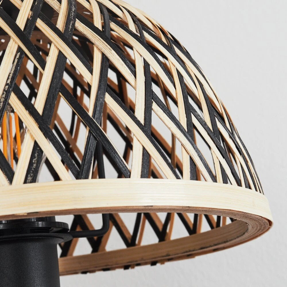 Barayn Tischleuchte Naturfarben, Schwarz, 1-flammig 6 Barayn Tischleuchte Naturfarben, Schwarz, 1-flammig – Bild 6