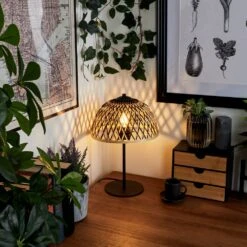 Barayn Tischleuchte Naturfarben, Schwarz, 1-flammig 20 Barayn Tischleuchte Naturfarben, Schwarz, 1-flammig -LEDVANCE Verkäufe barayn tischleuchte h3642320 8