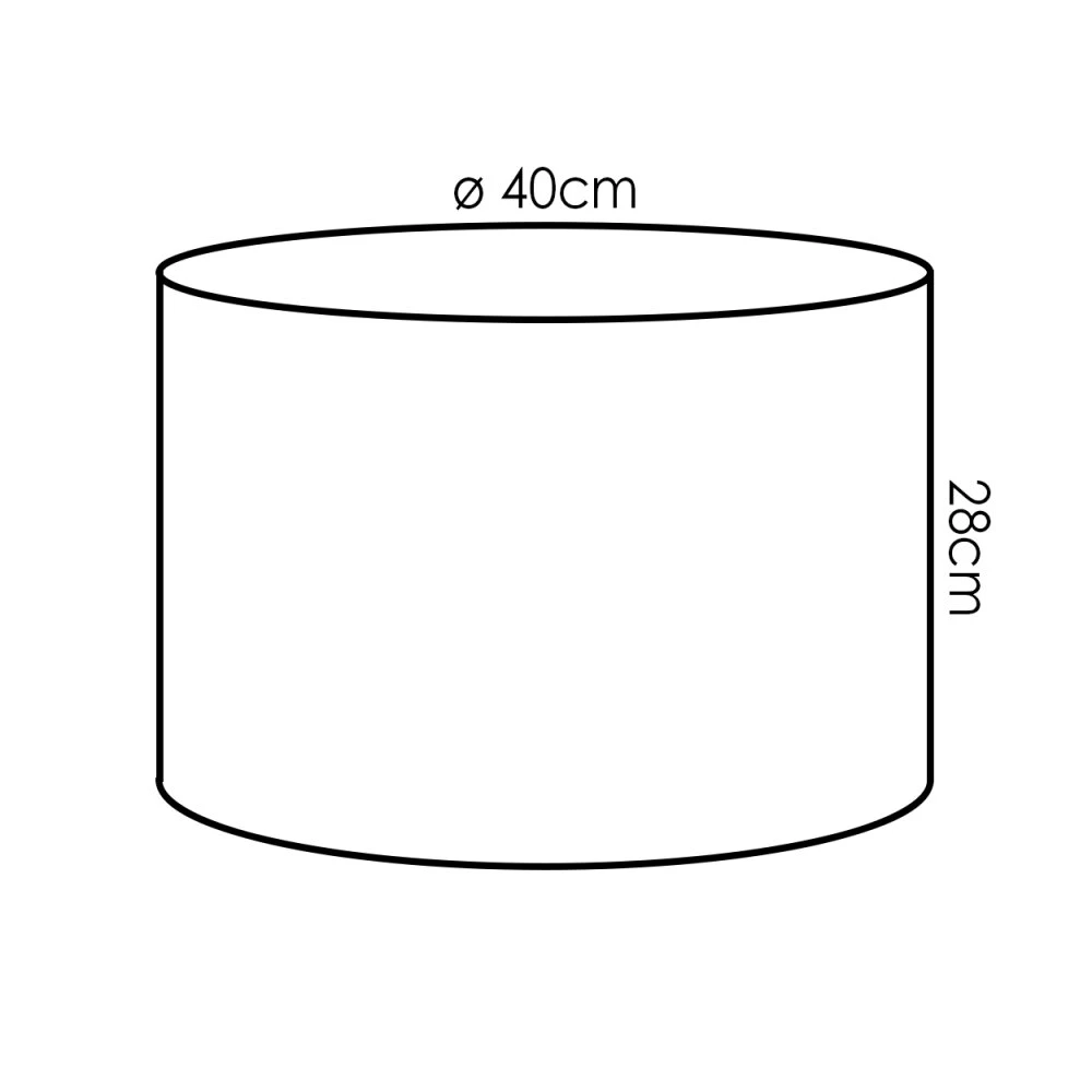 Barcos Lampenschirm 40 Cm Beige, Naturfarben 4 Barcos Lampenschirm 40 Cm Beige, Naturfarben – Bild 4