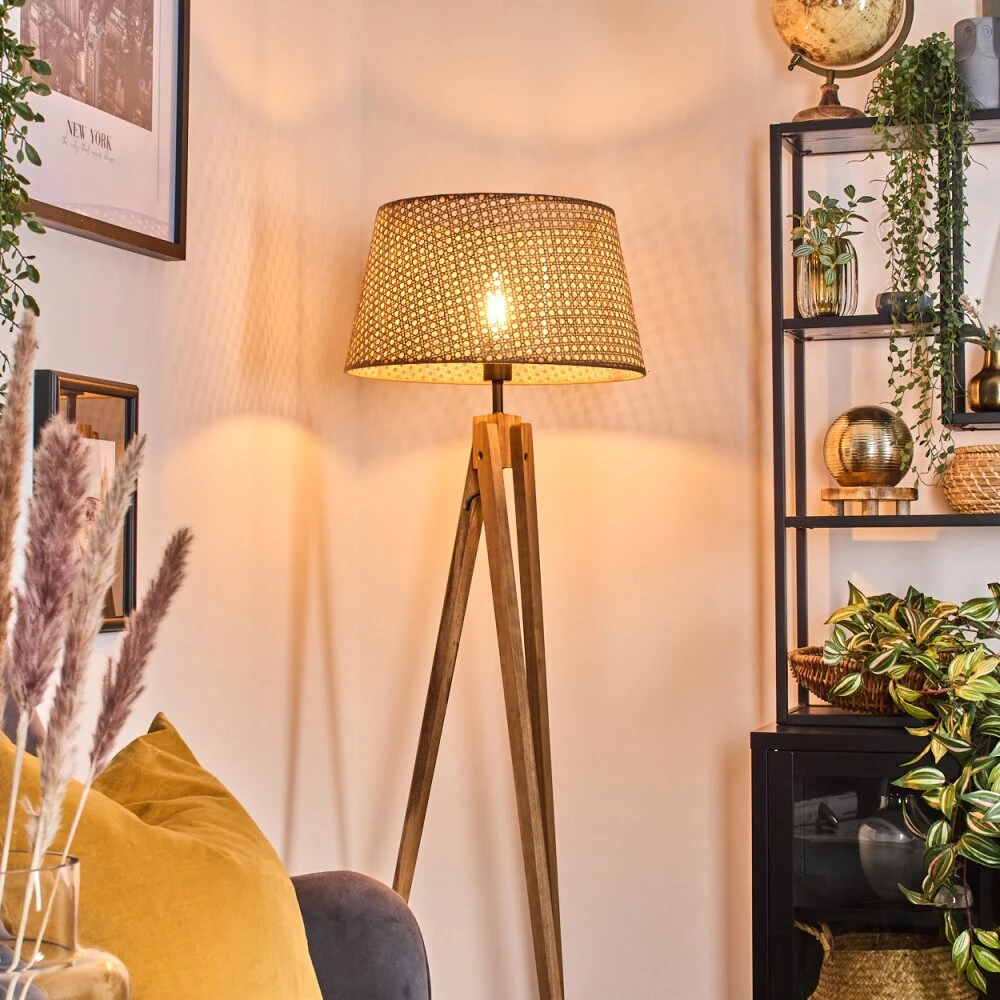 Barcos Stehleuchte 45 Cm Naturfarben, 1-flammig 7 Barcos Stehleuchte 45 Cm Naturfarben, 1-flammig – Bild 7