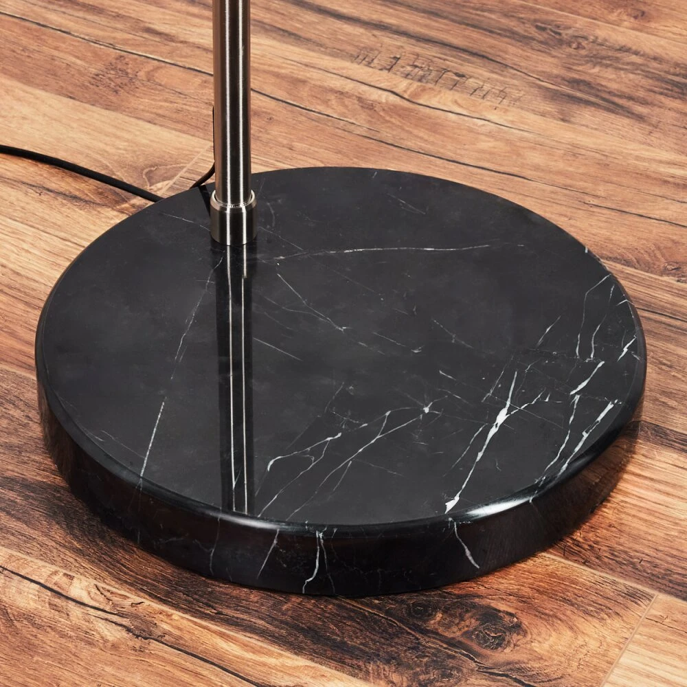 Barcos Stehleuchte 45 Cm Nickel-Matt, Schwarz, 1-flammig 7 Barcos Stehleuchte 45 Cm Nickel-Matt, Schwarz, 1-flammig – Bild 7