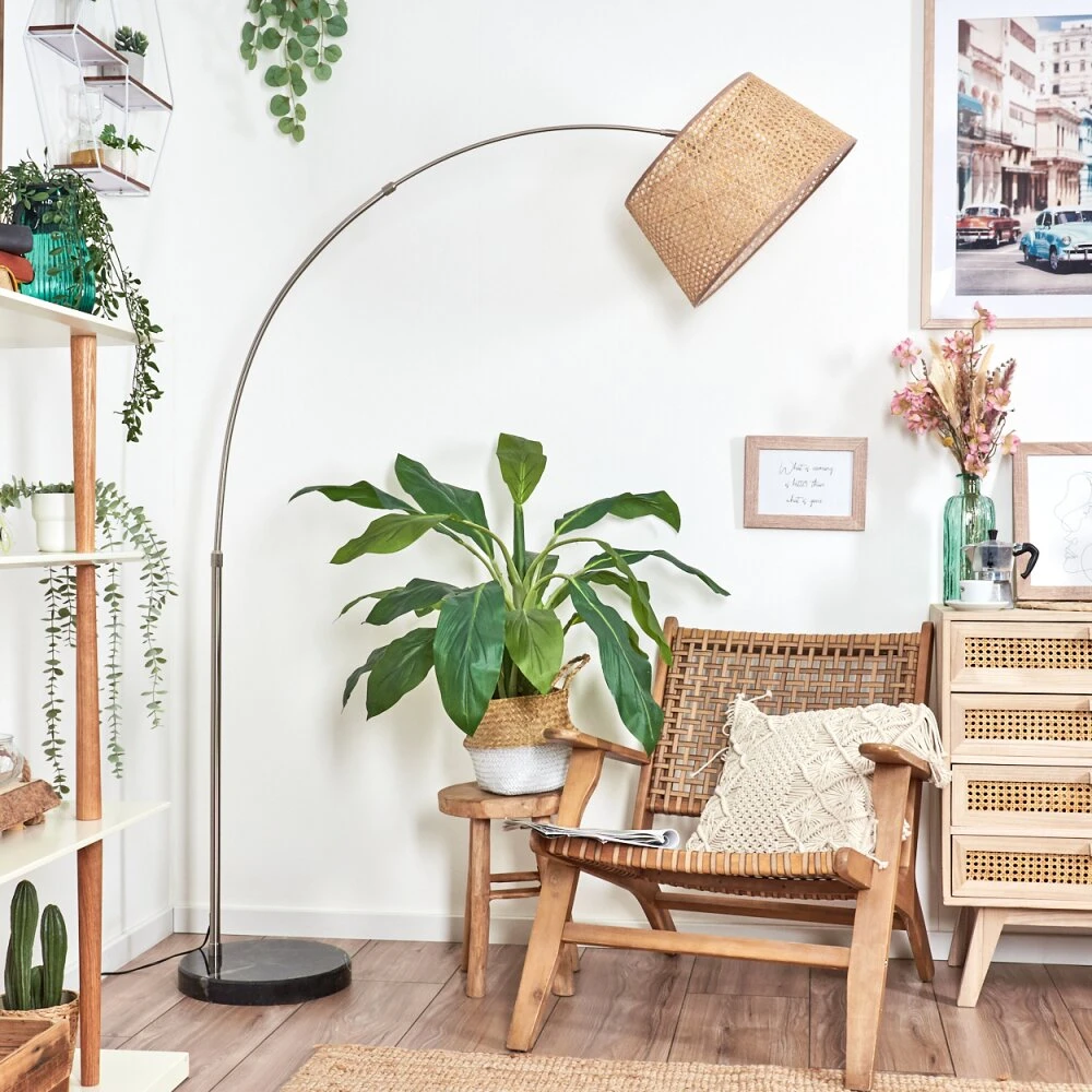 Barcos Stehleuchte 45 Cm Nickel-Matt, Schwarz, 1-flammig 10 Barcos Stehleuchte 45 Cm Nickel-Matt, Schwarz, 1-flammig – Bild 10