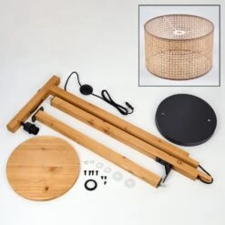 Barcos Stehleuchte 50 Cm Naturfarben, Schwarz, 1-flammig -LEDVANCE Verkäufe barcos stehleuchte 50 cm h3824696 4