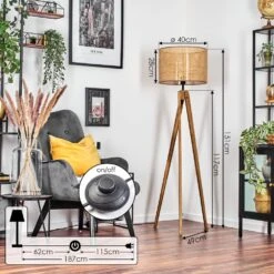 Barcos Stehleuchte Naturfarben, Schwarz, 1-flammig -LEDVANCE Verkäufe barcos stehleuchte h3788585 3