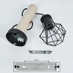 Bardhaman Wandleuchte Naturfarben, Schwarz, 1-flammig 16 Bardhaman Wandleuchte Naturfarben, Schwarz, 1-flammig -LEDVANCE Verkäufe bardhaman wandleuchte h3630549 4