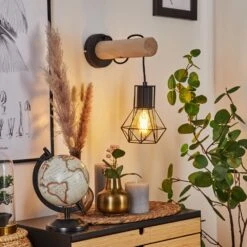 Bardhaman Wandleuchte Naturfarben, Schwarz, 1-flammig 21 Bardhaman Wandleuchte Naturfarben, Schwarz, 1-flammig -LEDVANCE Verkäufe bardhaman wandleuchte h3630549 9