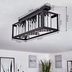 Barracon Deckenleuchte Schwarz, 3-flammig -LEDVANCE Verkäufe barracon deckenleuchte h3567593 3