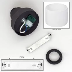 Bassagoda Deckenleuchte Glas 40 Cm Weiß, 1-flammig -LEDVANCE Verkäufe bassagoda deckenleuchte glas 40 cm h3947401 4