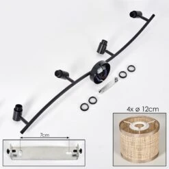 Bassagoda Deckenleuchte Schwarz, 4-flammig -LEDVANCE Verkäufe bassagoda deckenleuchte h3828748 4