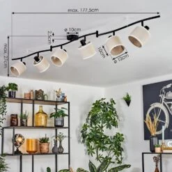 Bassagoda Deckenleuchte Beige, Weiß, 6-flammig -LEDVANCE Verkäufe bassagoda deckenleuchte h3832165 3