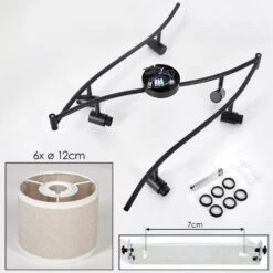 Bassagoda Deckenleuchte Beige, Weiß, 6-flammig -LEDVANCE Verkäufe bassagoda deckenleuchte h3832165 4