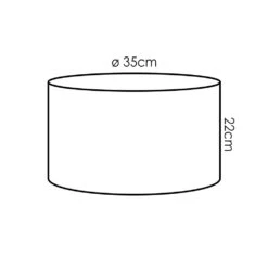 Stoffschirm Bassagoda Lampenschirm 35 Cm Weiß -LEDVANCE Verkäufe bassagoda lampenschirm 35 cm h3711064 3