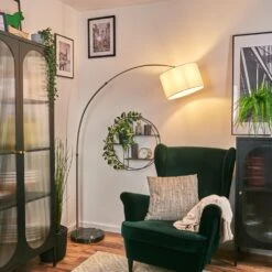 Bassagoda Stehleuchte 35 Cm Nickel-Matt, Schwarz, 1-flammig -LEDVANCE Verkäufe bassagoda stehleuchte 35 cm h3959596 6