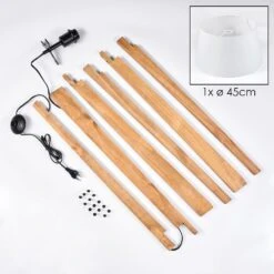 Bassagoda Stehleuchte 45 Cm Naturfarben, Schwarz, 1-flammig -LEDVANCE Verkäufe bassagoda stehleuchte 45 cm h3796733 4