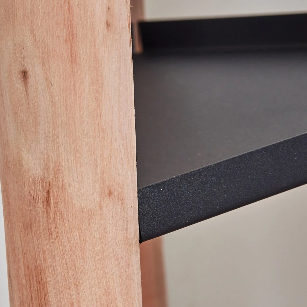 Bassagoda Stehleuchte Naturfarben, Schwarz, 1-flammig 6 Bassagoda Stehleuchte Naturfarben, Schwarz, 1-flammig – Bild 6