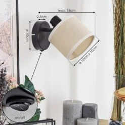 Bassagoda Wandleuchte Schwarz, 1-flammig -LEDVANCE Verkäufe bassagoda wandleuchte h3795910 3