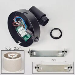 Bassagoda Wandleuchte Schwarz, 1-flammig -LEDVANCE Verkäufe bassagoda wandleuchte h3795910 4