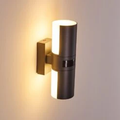 Baulund Außenwandleuchte LED Anthrazit, 1-flammig, Bewegungsmelder -LEDVANCE Verkäufe baulund aussenwandleuchte h3300381 do1 12