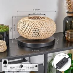 Bauro Tischleuchte 25cm Schwarz, 1-flammig -LEDVANCE Verkäufe bauro tischleuchte 25cm h3779767 3