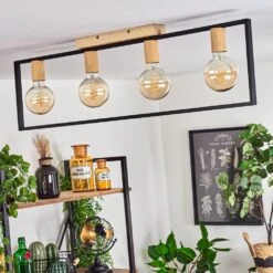 Bergo Deckenleuchte Holzoptik, Naturfarben, Schwarz, 4-flammig 23 Bergo Deckenleuchte Holzoptik, Naturfarben, Schwarz, 4-flammig -LEDVANCE Verkäufe bergo deckenleuchte h3549452 11