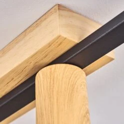 Bergo Deckenleuchte Holzoptik, Naturfarben, Schwarz, 4-flammig 17 Bergo Deckenleuchte Holzoptik, Naturfarben, Schwarz, 4-flammig -LEDVANCE Verkäufe bergo deckenleuchte h3549452 5