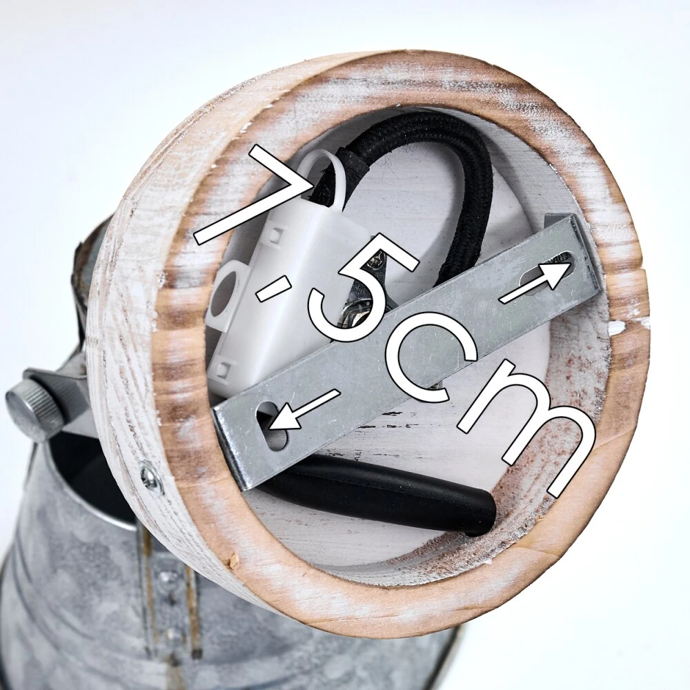 Berkeley Deckenleuchte Holz Hell, Verzinkt, 1-flammig 19 Berkeley Deckenleuchte Holz Hell, Verzinkt, 1-flammig – Bild 19