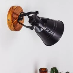 Berkeley Wandleuchte Holz Dunkel, Schwarz, 1-flammig 24 Berkeley Wandleuchte Holz Dunkel, Schwarz, 1-flammig -LEDVANCE Verkäufe berkeley wandleuchte h3333327 5