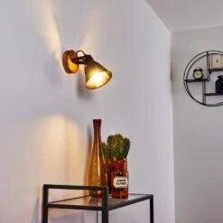 Berkeley Wandleuchte Holz Dunkel, Schwarz, 1-flammig 28 Berkeley Wandleuchte Holz Dunkel, Schwarz, 1-flammig -LEDVANCE Verkäufe berkeley wandleuchte h3333327 9